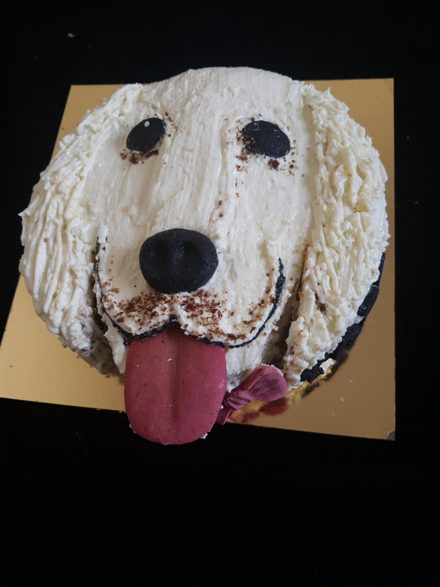 Doggo Face Cake for Dogs