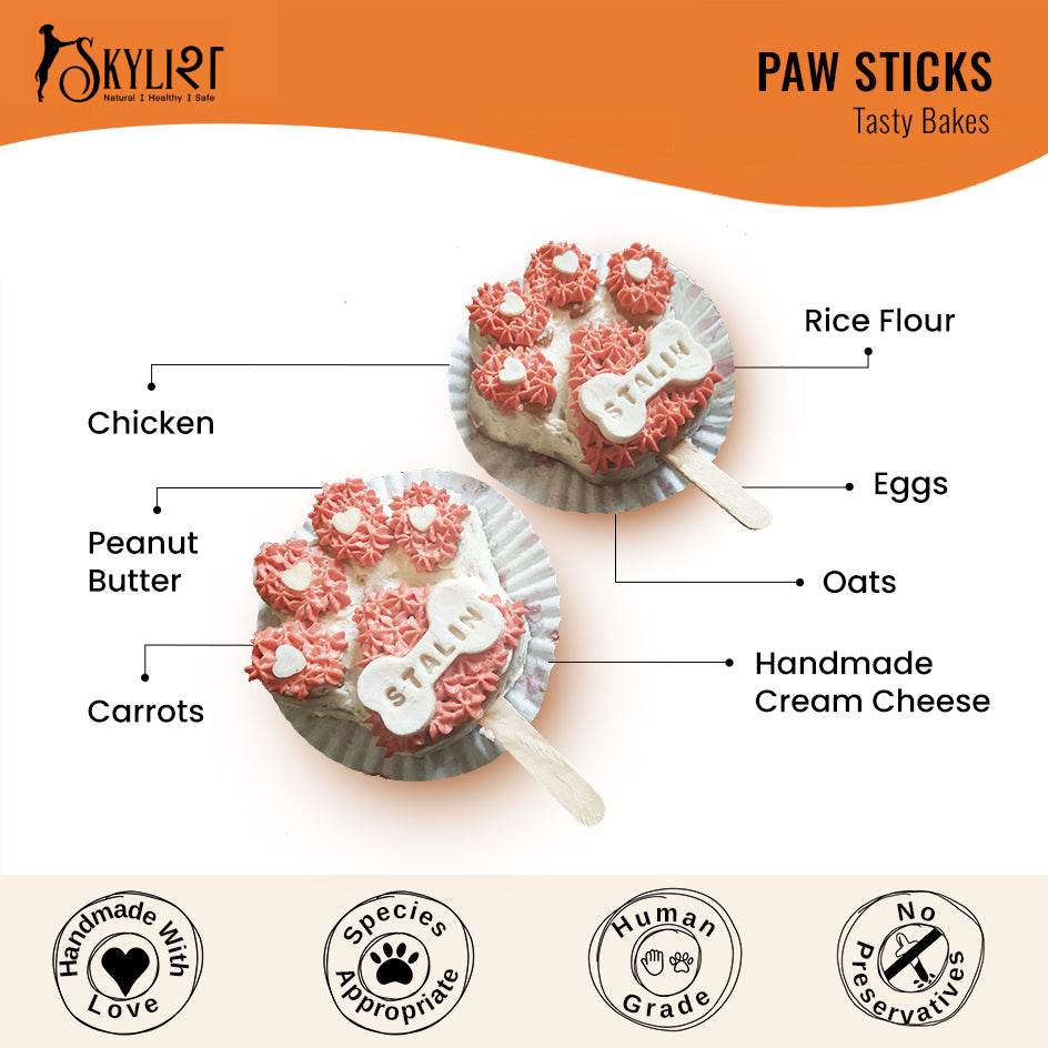 Pawsticks cakes for dogs