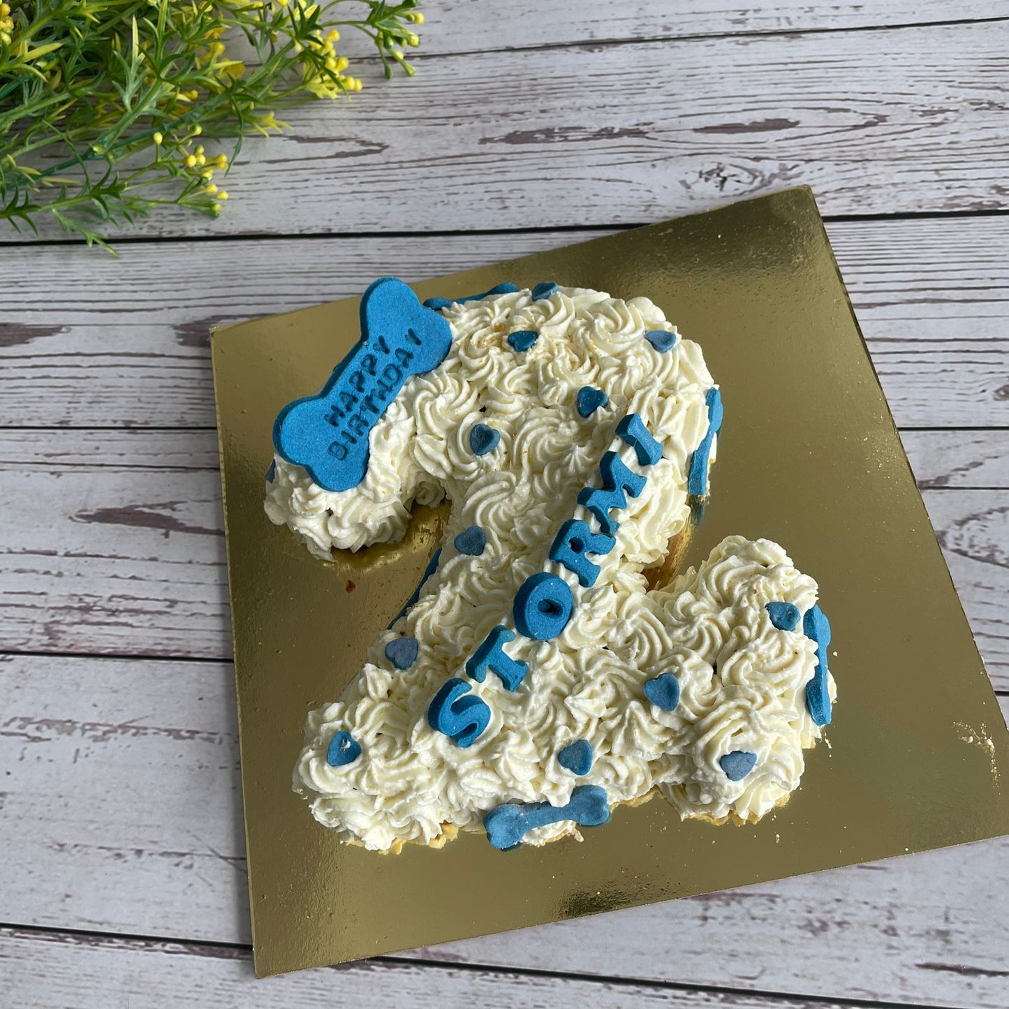 Number Cakes for Dogs in Hyderabad