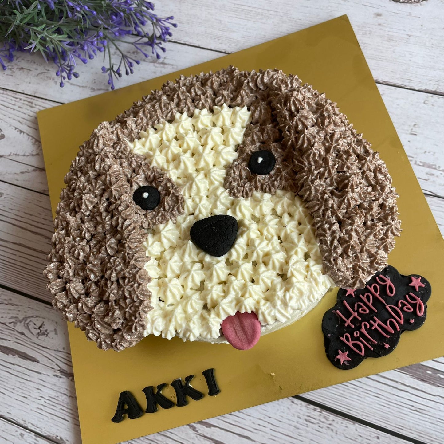 Doggo Face Cake for Dogs