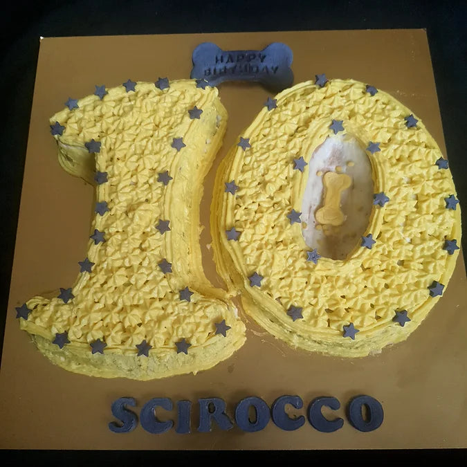 Number Cakes for Dogs in Hyderabad