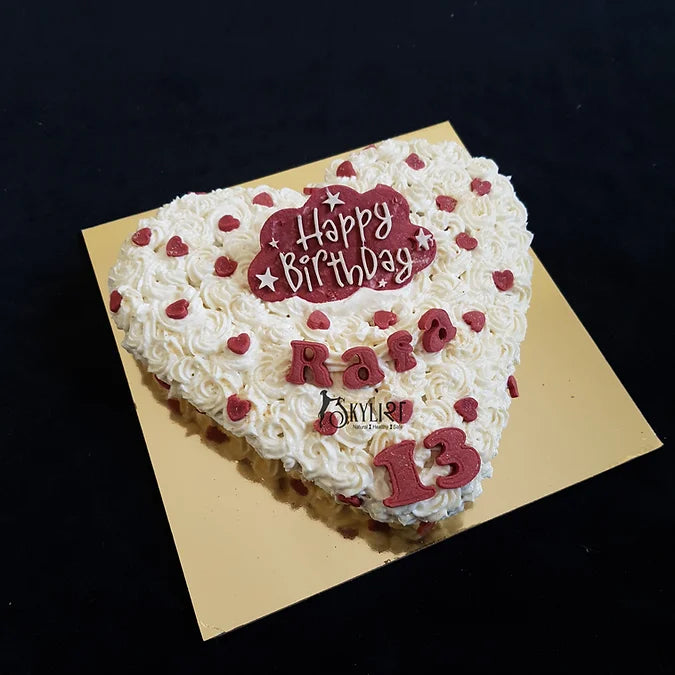Heart shaped cakes for dogs