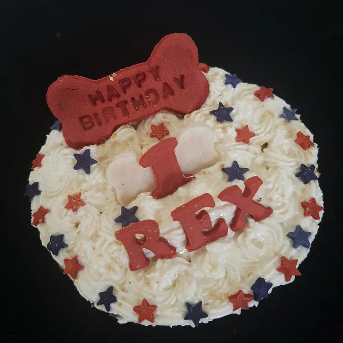 Skylish Round-Shaped Cake for Dogs in Hyderabad