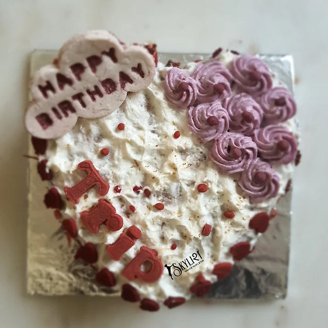 Heart shaped cakes for dogs