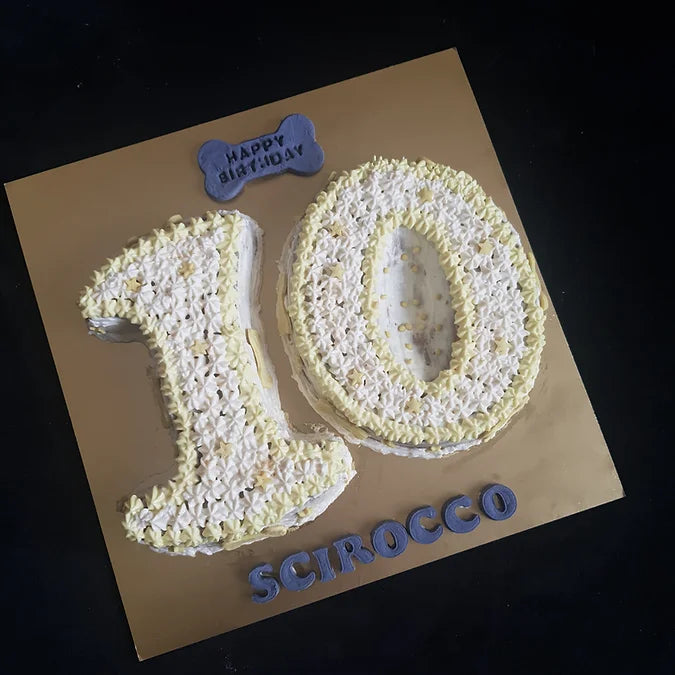 Number Cakes for Dogs in Hyderabad