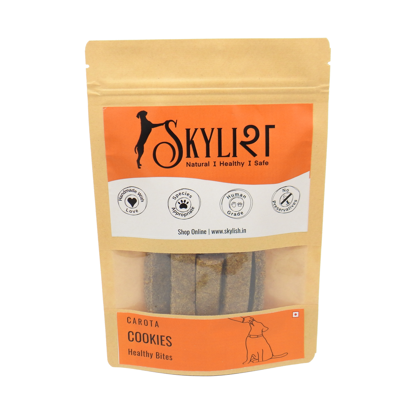 Carota ( Carrot ) Dog Cookies