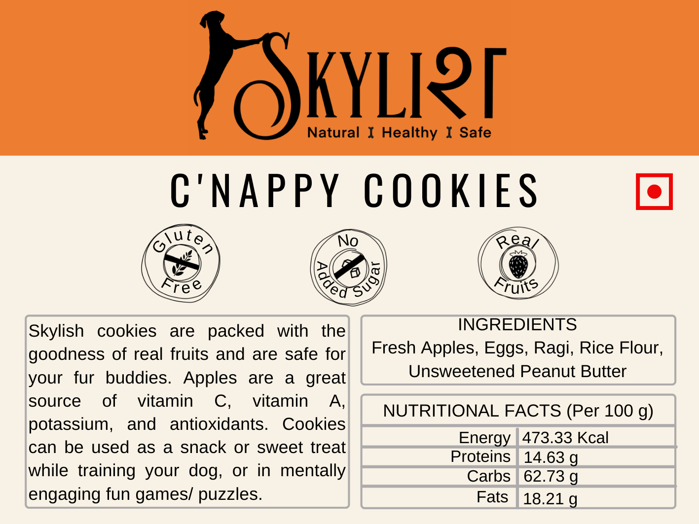 Cnappy (Apple Cinnamon) Cookies
