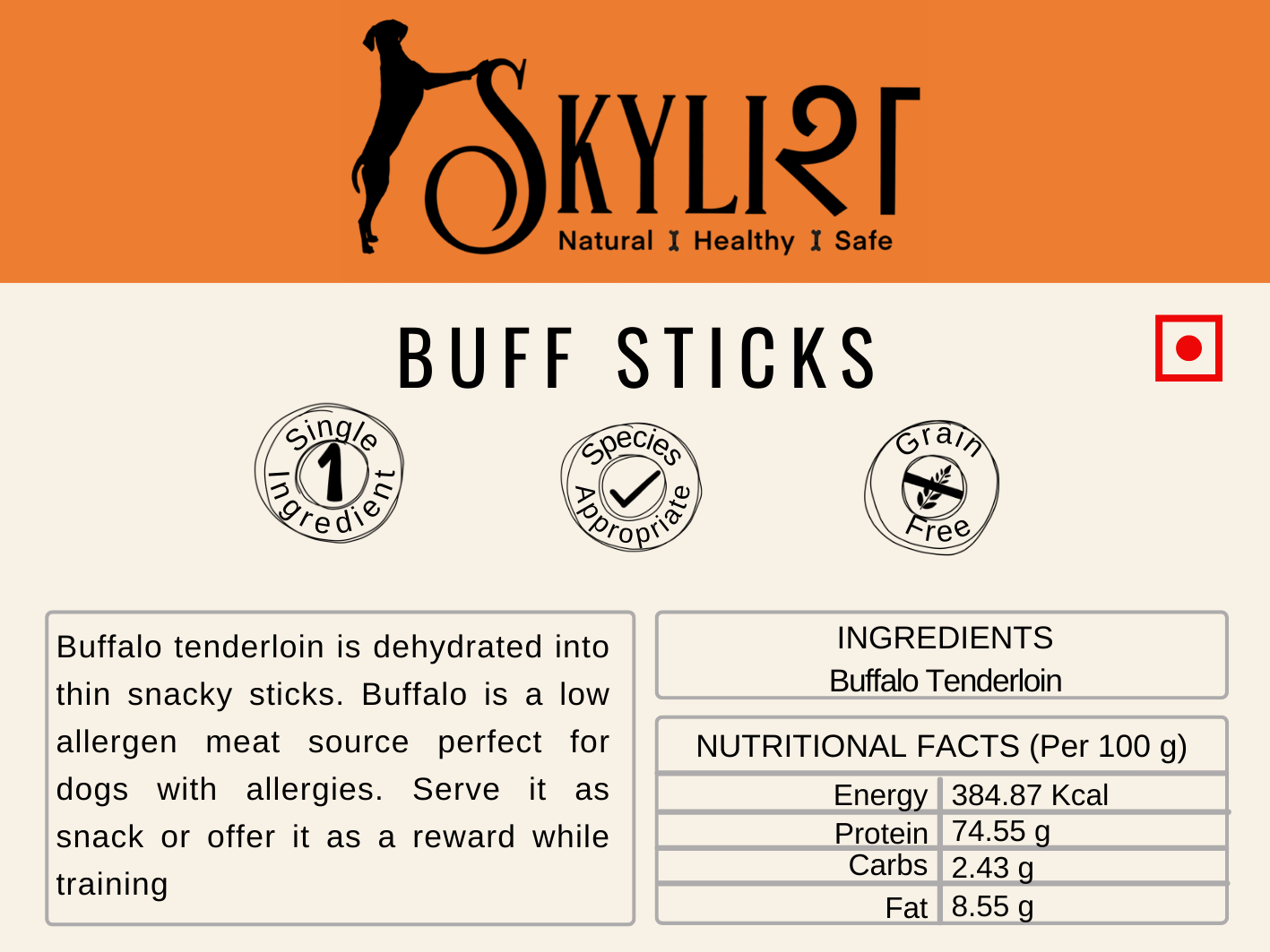 Buff Sticks Dog treats