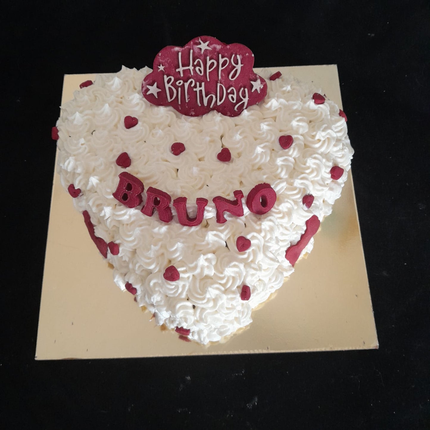 Heart shaped cakes for dogs