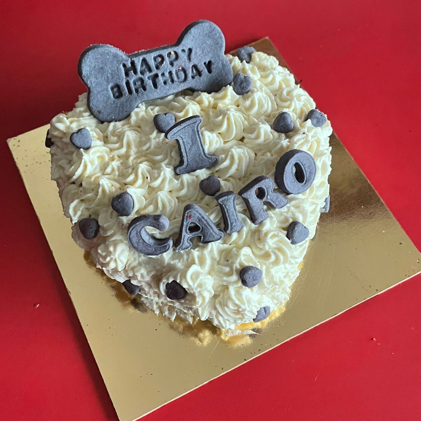 Heart shaped cakes for dogs
