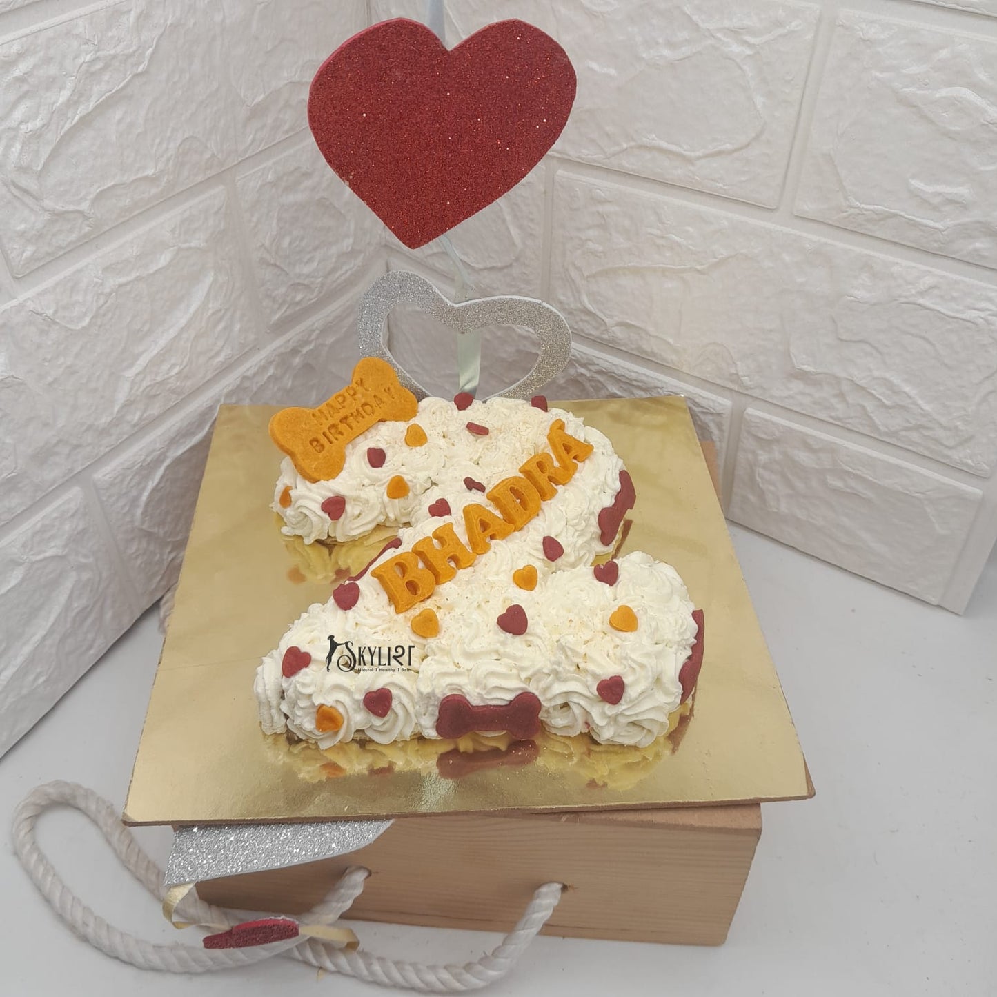 Number Cakes for Dogs in Hyderabad