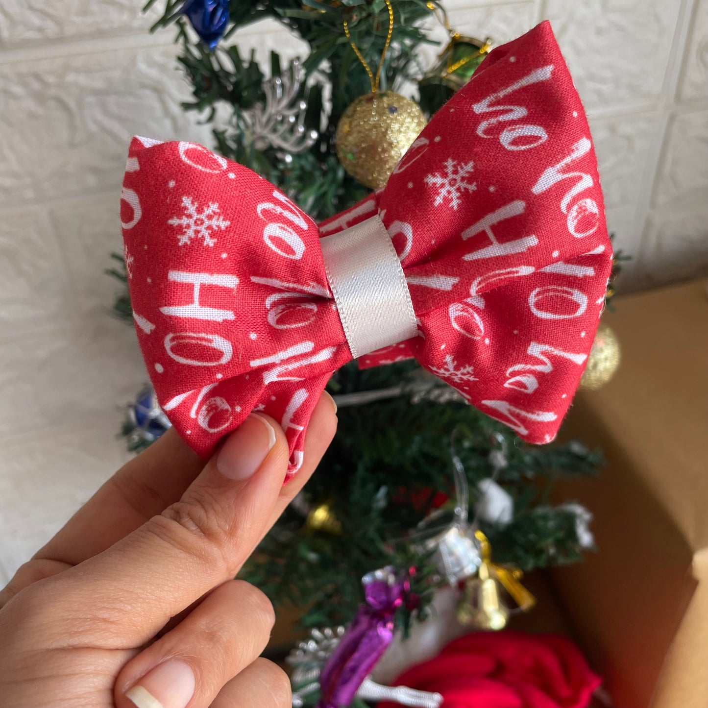 Christmas Bow - Red