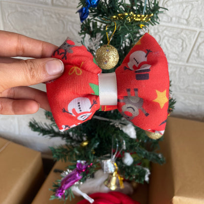 Christmas Bow - Orange