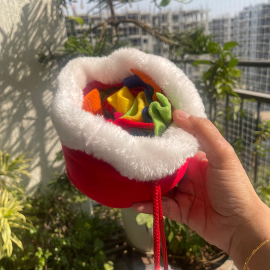 Christmas Snuffle Pouch