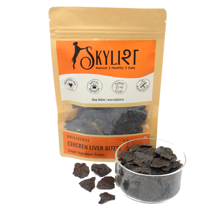 Chicken Liver Bites - Single Ingredient, Single Protein, Species Appropriate, Gluten Free, No Preservatives