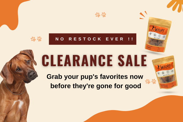 Clearance Sale on Dog Treats by Skylish