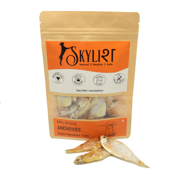Buy Skylish Healthy Dehydrated Anchovies for Dogs