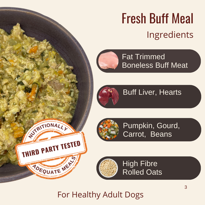 Fresh Buff Meal Ingredients