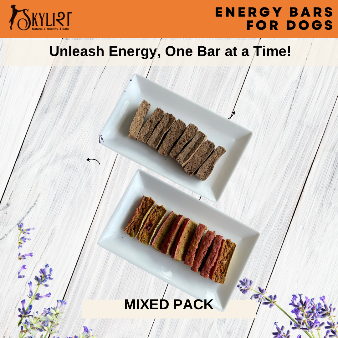 Mixed Pack of energy bars for dogs