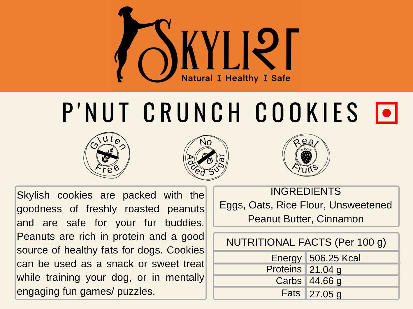 Skylish Peanut Cookies