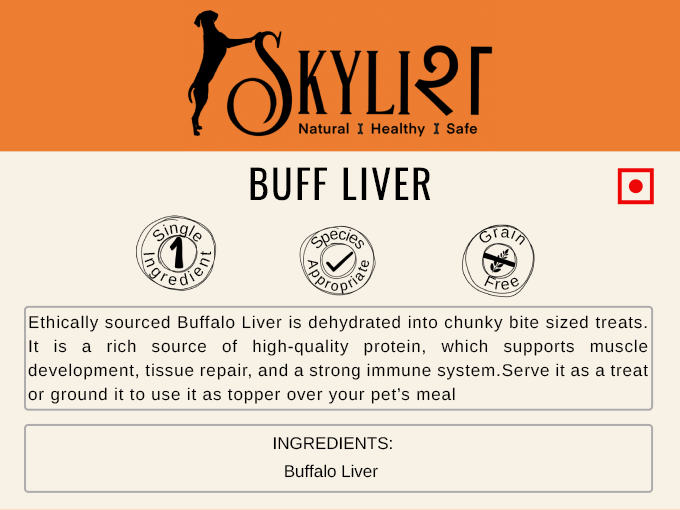 Buff Liver healthy dog treats