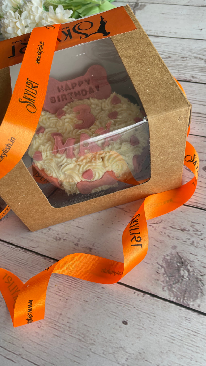 Skylish Mini Cake for Dogs | Gluten-Free | No Sugar, Oil or Butter | No Raising Agents - 250g