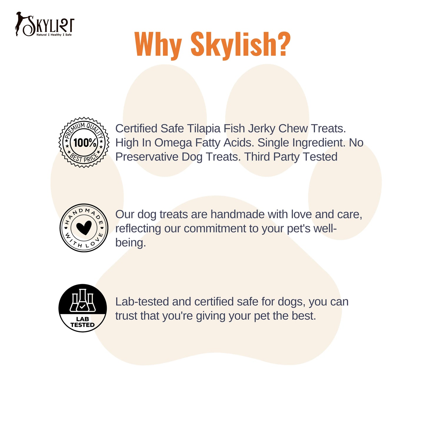 Tilapia Fish Chews (30g)