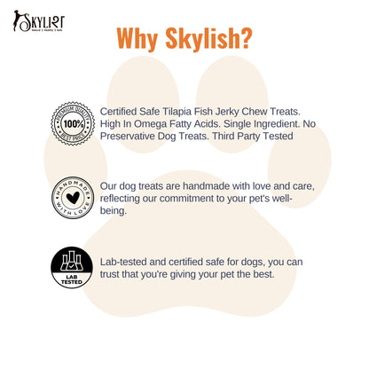 Tilapia Fish Chews (30g)