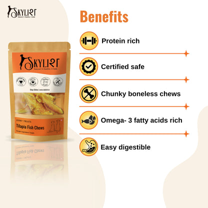 Tilapia Fish Chews (30g)