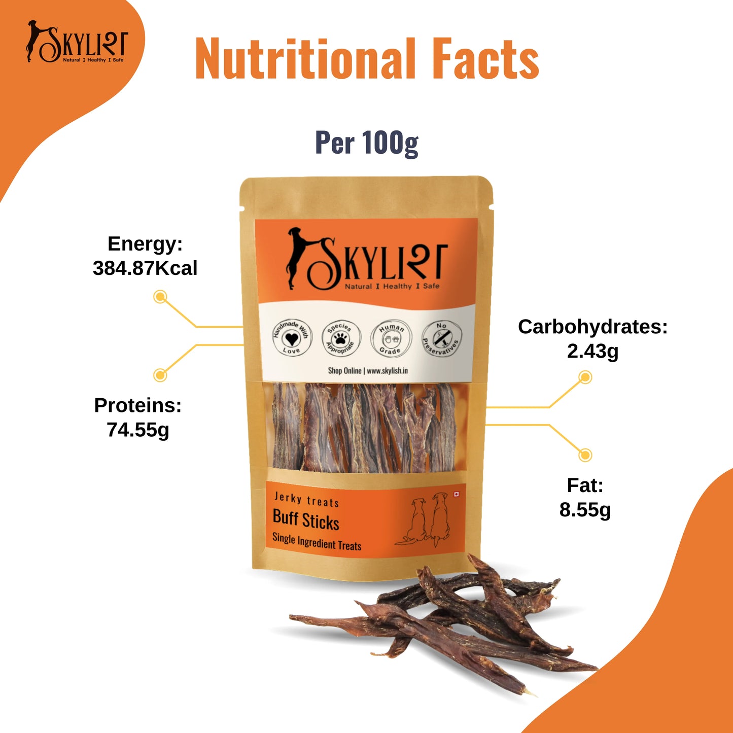 Buff Sticks (30g)