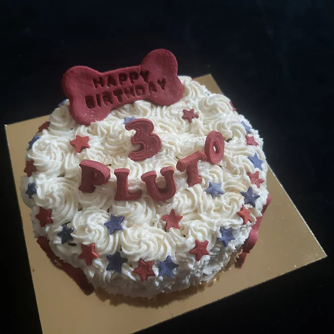 Round-Shaped Cake for Dogs in Hyderabad