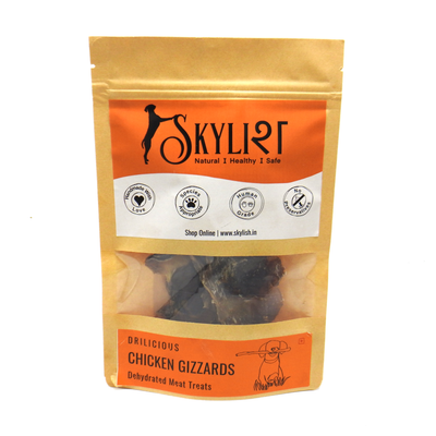 Skylish Chicken Gizzards Single Ingredient, Single Protein, Species Appropriate, Gluten Free, No Preservatives
