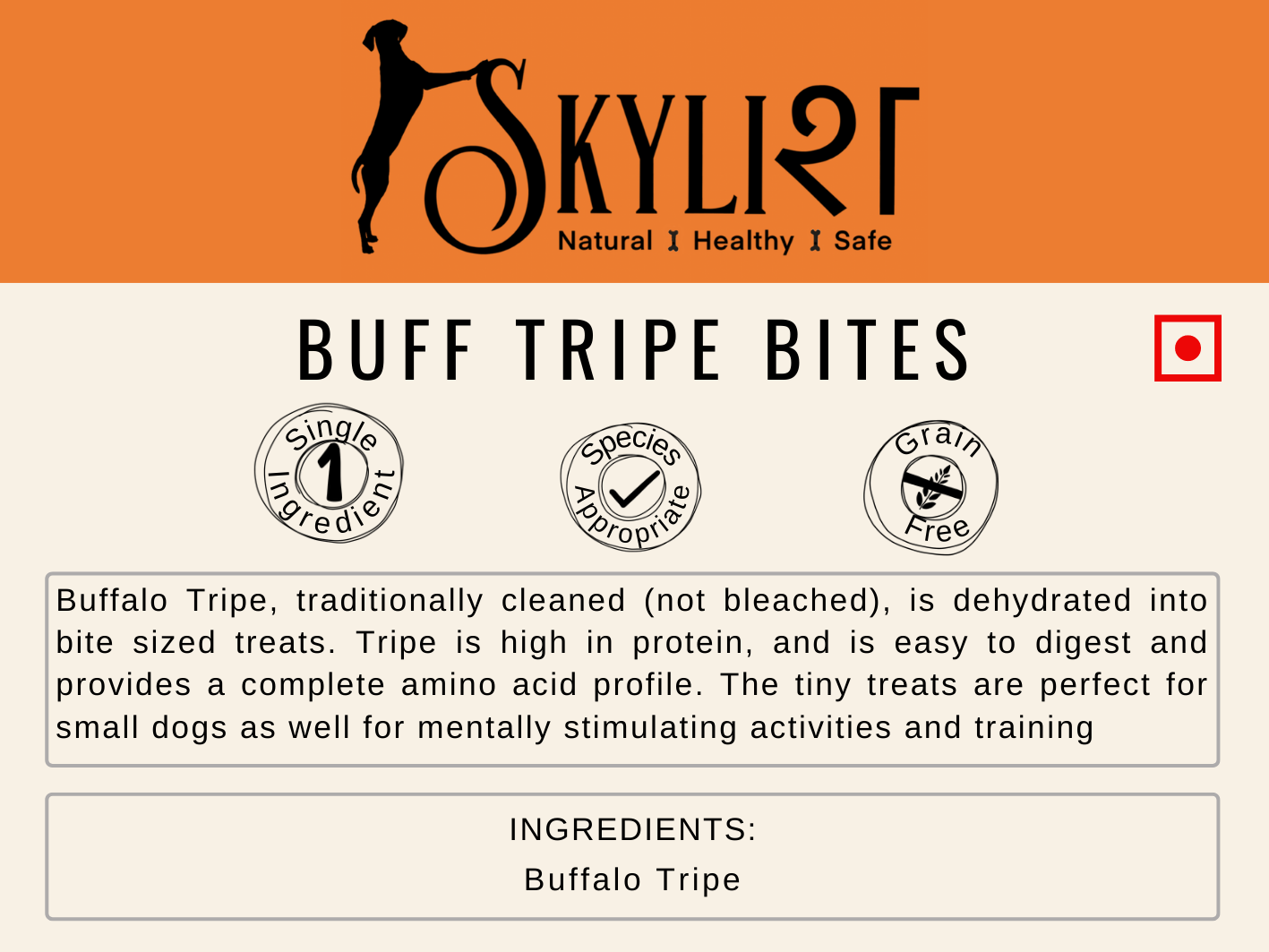 Buff Tripe Bites