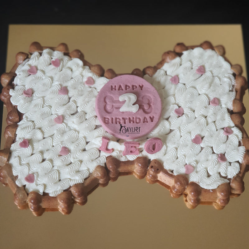 Skylish Bone-Shaped Cake for Dogs | Gluten-Free | No Sugar, Oil or Butter | No Raising Agents