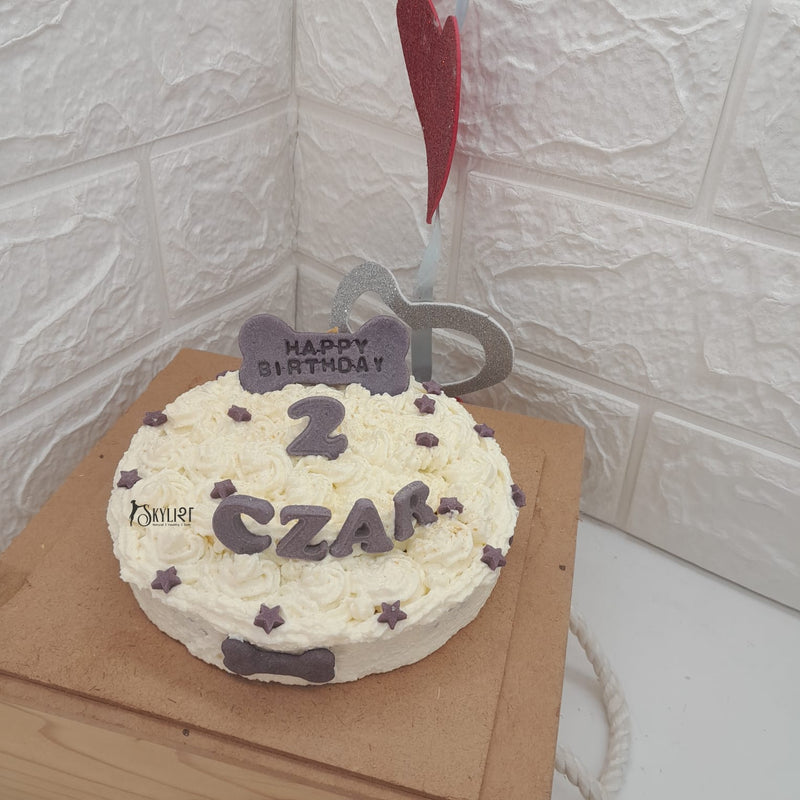 Skylish Round-Shaped Cake for Dogs | Gluten-Free | No Sugar, Oil or Butter | No Raising Agents